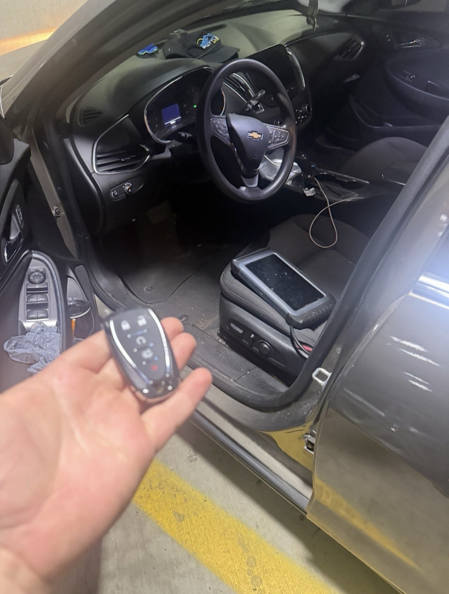 Chevrolet Malibu push-to-start proximity fob programmed in Taylor by City Locksmith Taylor