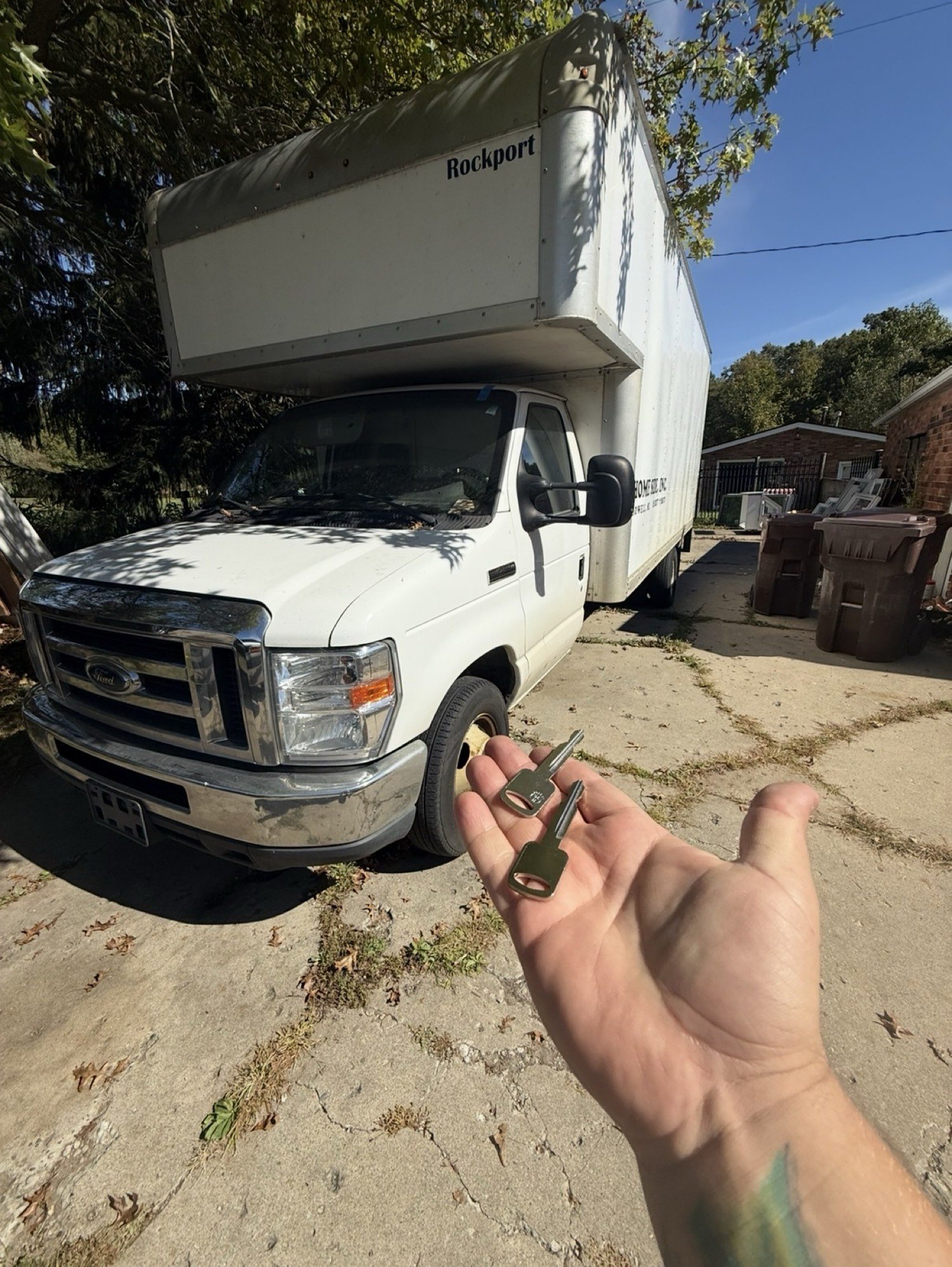 Two Ford box truck keys originated from scratch in Wyandotte by City Locksmith Taylor
